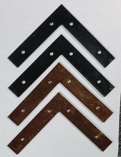 Set of 4, big 4 inch flat "L"