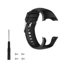 Bracelets de montre compatibles avec Suunto Spartan Trainer Wrist HR Soft Sil...