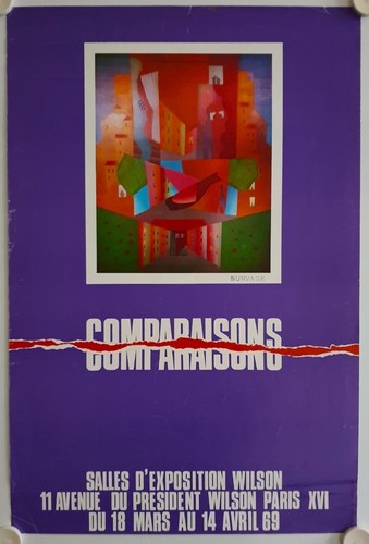 Affiche léopold survage - affiche,