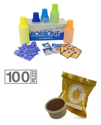 100 capsules café borbone - 100,