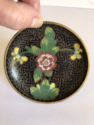 Vintage black floral - vintage,