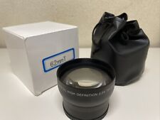 Lens Converter 62mm 2.2x Wide Angle Lens Multi-Coated Portable