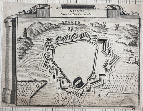 Gravure vue pieter van der - van, aa