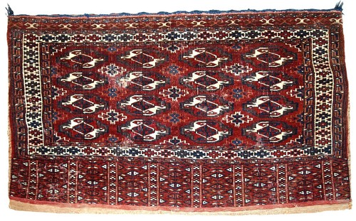 Ancien sac torba yomud fait - ancien,