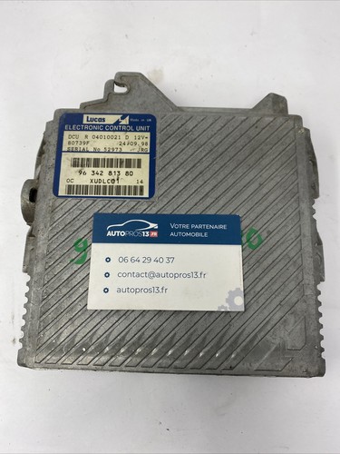 Ecu calculateur moteur a - de,