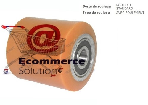 Galet roue porteur simple - galet,
