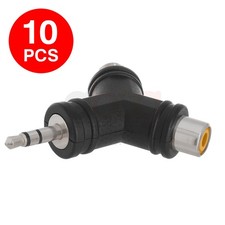 10 Pack 3.5mm Stereo Male Plug