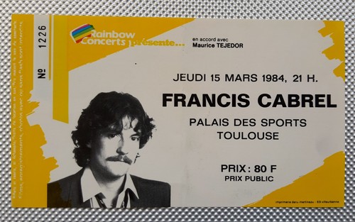 Ticket billet used stub place - used,