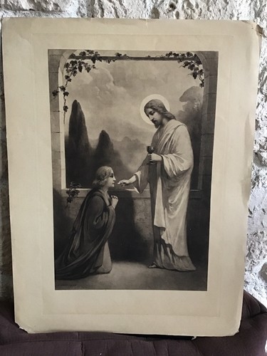 Gravure xixème jesus christ - gravure,