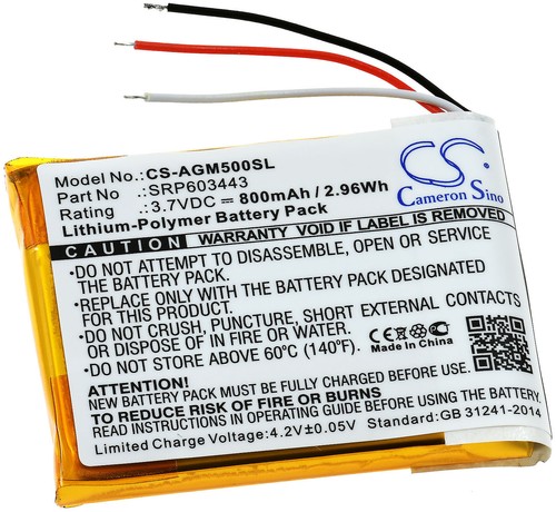 Batterie pour casque sans - , fil