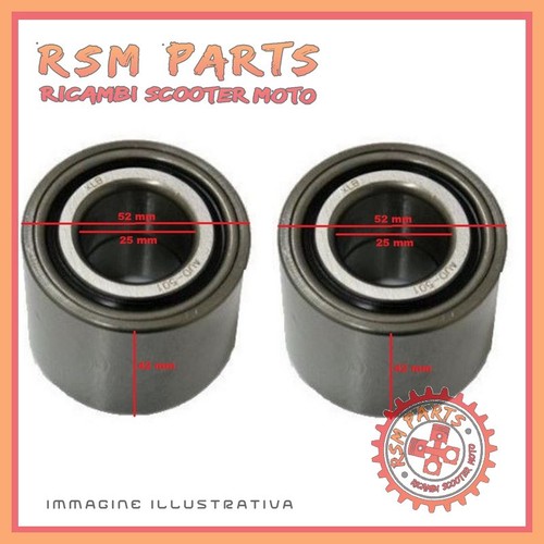 Kit roulements moyeu de - de,
