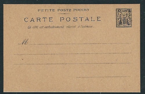 Poste enfantine entier postal - entier,