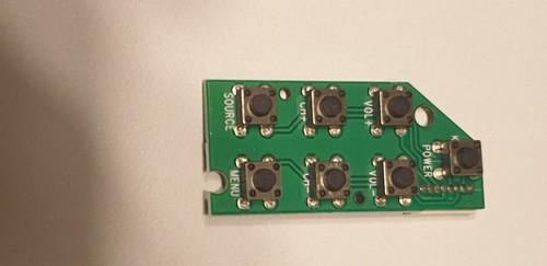 Carte commande pour tv - carte, de