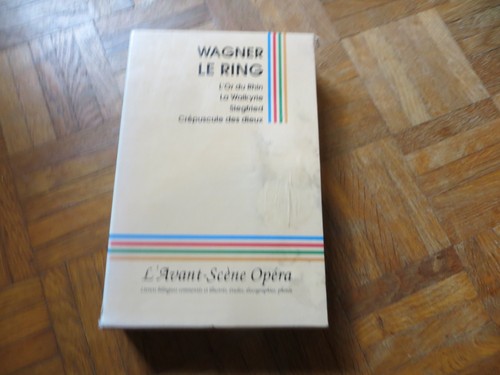 Wagner ring coffret livres - le,