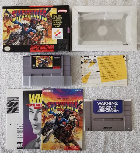 Sunset riders super nintendo - riders,