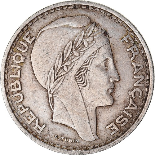 Monnaie algérie 50 - algérie,, francs