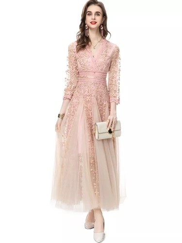 Robe costume élégant long - robe,
