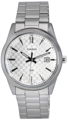 Montre casio cadran argent - montre,