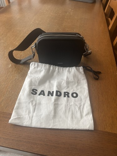 Sandro sac bandoulière cuir