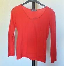 IT HIPPIE_Superbe T-shirt rouge "ROCK" !_Taille 38/40_TBE
