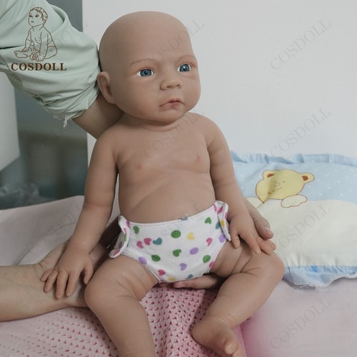 Cosdoll brown skin reborn - 18.5"brown,