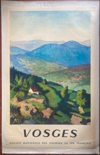 Affiche tourisme entoilée