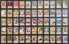 Lot 55 Cartes À Jouer Et À Collectionner Dragon Ball Z Vintage 1986 1989