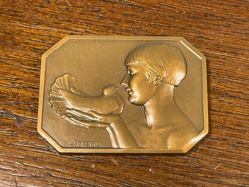 Médaille colombophilie femme - colombophilie,