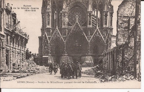 Cpa reims section de - reims,