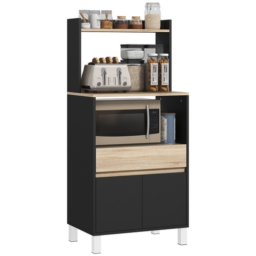 Homcom meuble micro - homcom, micro-onde