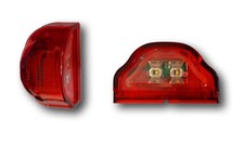 2 Set 24V LED Arrière Marqueur Feux Numéro Plaque Pour Volvo Scania DAF Man Ford