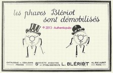 PUBLICITE DE 1919 LES PHARES