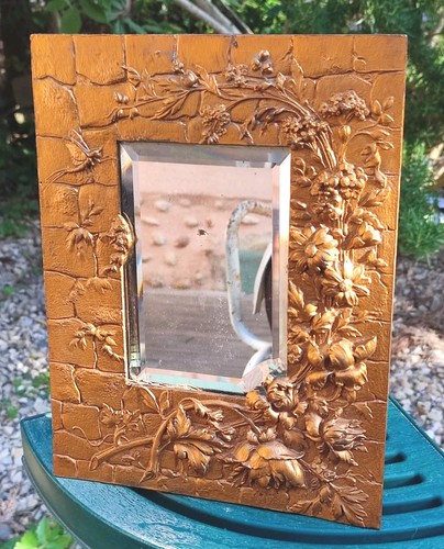 Ancien miroir massif - miroir,