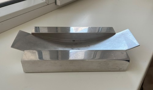 Cendrier acier aluminium - et,
