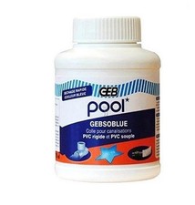 Colle canalisation pvc rigide et souple idéal tuyau piscine gebsoblue GEB