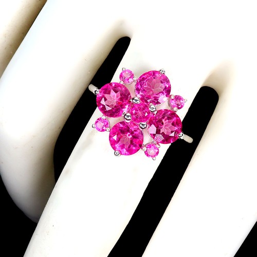 Bague taille argent sterling - 7,