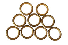 Lot de 9 anneaux de rideaux