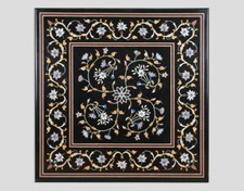 24 " Noir Marbre Table Top