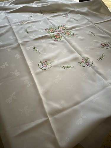 Nappe nydel 140x228 blanche - 140x228, cm