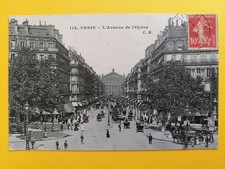 CPA PARIS Écrite en 1908 à Charlotte CHAMBLANT à SAINTE COLOMBE sur SEINE