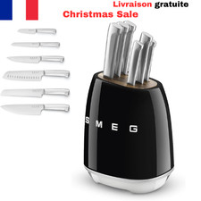 SMEG Bloc Couteaux 6 Pièces