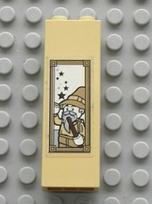 Lego tan brick - tan, 1x2x5
