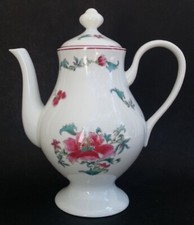 Jolie VERSEUSE THEIERE CAFETIERE porcelaine BERNARDAUD LIMOGES modèle LHASSA