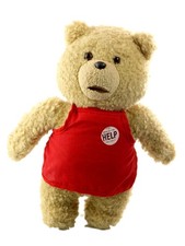 Peluche sonore 30 cm ours TED