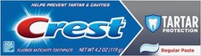 Dentifrice Crest antitartre