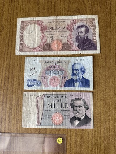 Lot billets banque livres - billets, de