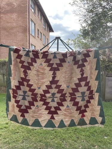 Tapis tapis laine ancien