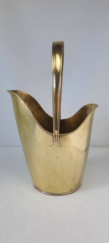 Seau charbon en métal - seau, à