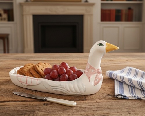 Plat service vintage canard - de,