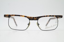 Lunettes Vintage Robert La Roche 373 Marron Noir Argenté Carré Monture